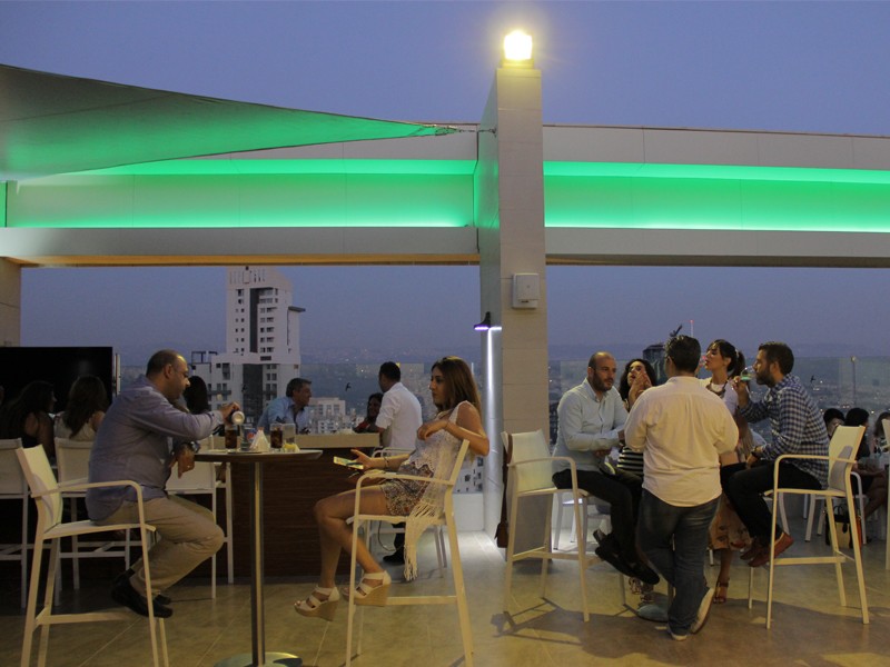 Sunset gathering at Citea Apart Hotel